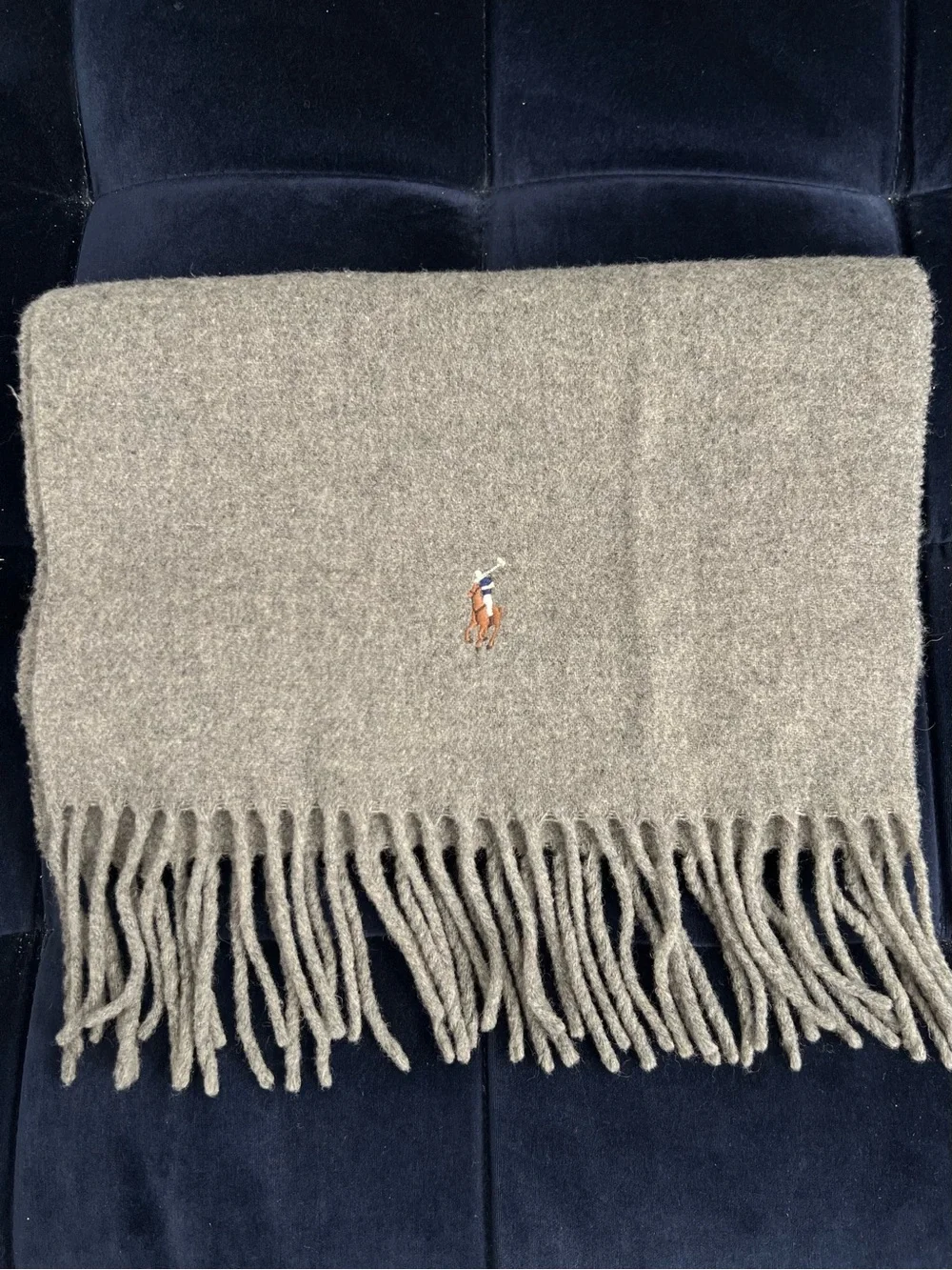 Vintage Polo Ralph Lauren Lambs Wool Scarf